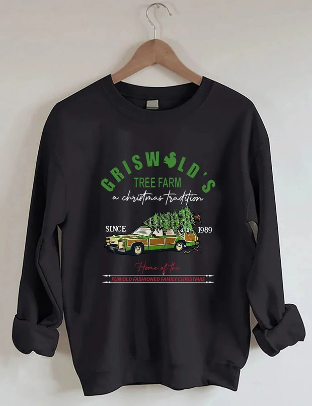 Women's Plus Size Griswold's Tree Farm Since 1989 Sweatshirt