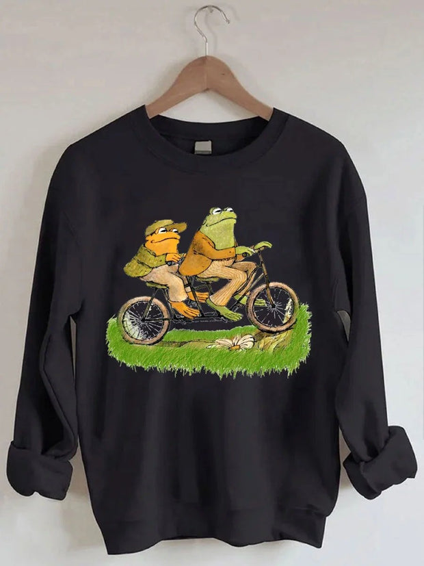 Women's Plus Size Frog And Toad Sweatshirt