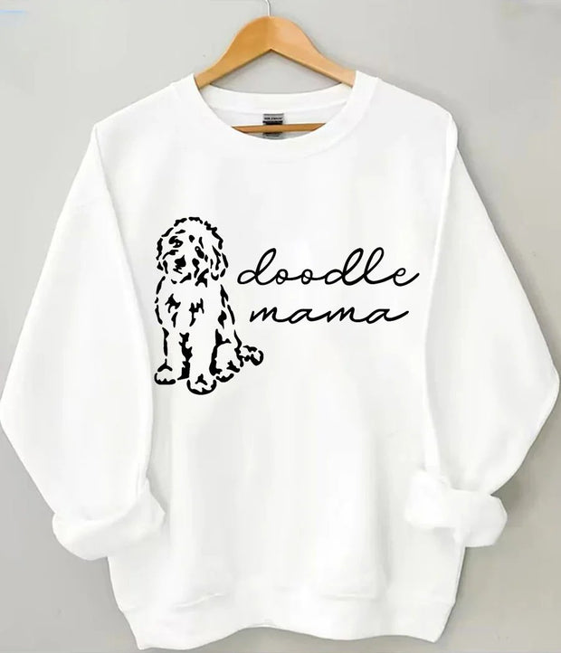 Women's Plus Size Doodle Mama Sweatshirt