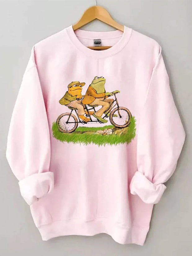 Women's Plus Size Frog And Toad Sweatshirt