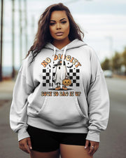 Women's Plus No Diggity Bout To Bag It Up Hoodie