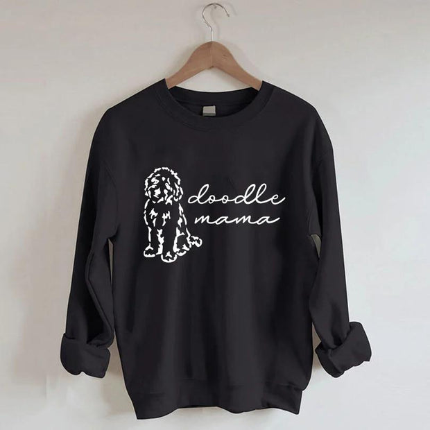 Women's Plus Size Doodle Mama Sweatshirt