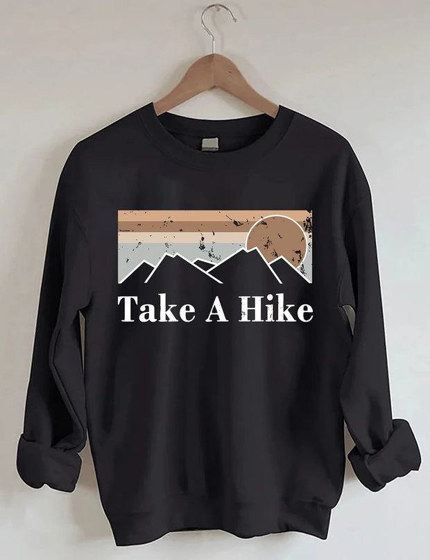 Women's Plus Size Take A Hike Sweatshirt