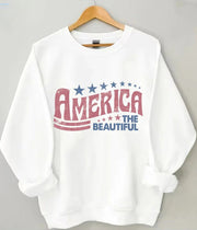Women's Plus Size America The Beautiful Sweatshirt